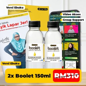 Combo Jimat - 2 Botol Boolet C8 dan C10 (150ml)